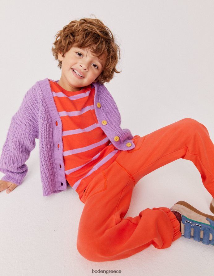 μανταρίνι πορτοκάλι είδη ένδυσης τζόγκερ πίστας βαφής ενδυμάτων Boden κορίτσια 464PH82744