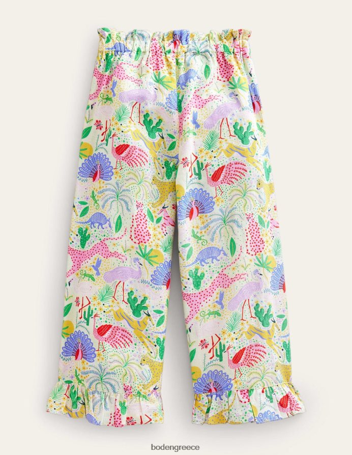 πολλαπλή έρημος είδη ένδυσης φαρδύ παντελόνι με μανσέτα Boden κορίτσια 464PH82758