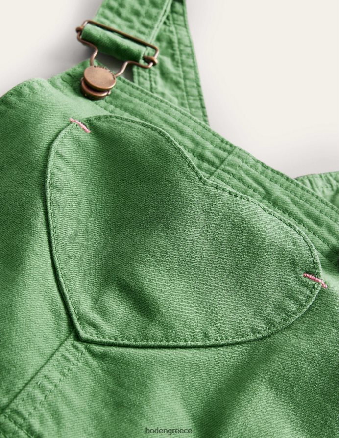 πράσινο σαφάρι είδη ένδυσης κοντές μπουντρούμια τσέπης καρδιάς Boden κορίτσια 464PH82926