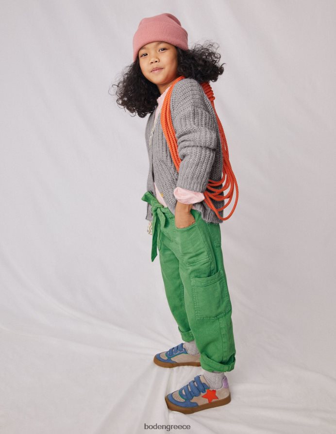 πράσινο σαφάρι είδη ένδυσης γραβάτα cargo παντελόνι Boden κορίτσια 464PH82726