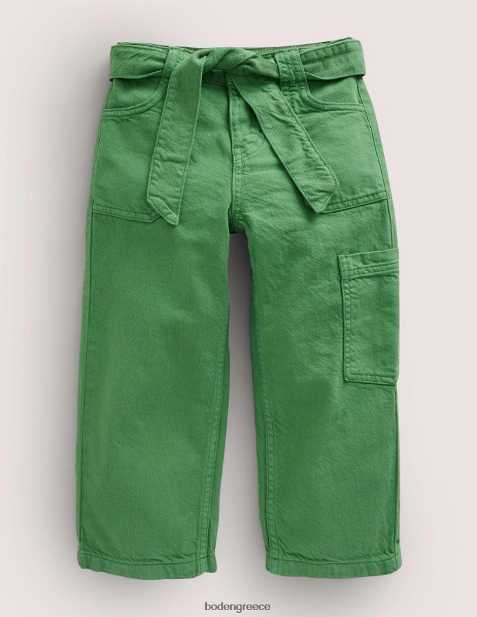 πράσινο σαφάρι είδη ένδυσης γραβάτα cargo παντελόνι Boden κορίτσια 464PH82726