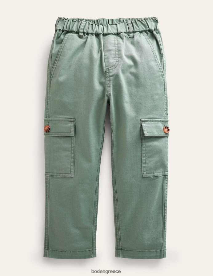 πράσινη κεραμική είδη ένδυσης cropped cargo παντελόνι Boden κορίτσια 464PH82712