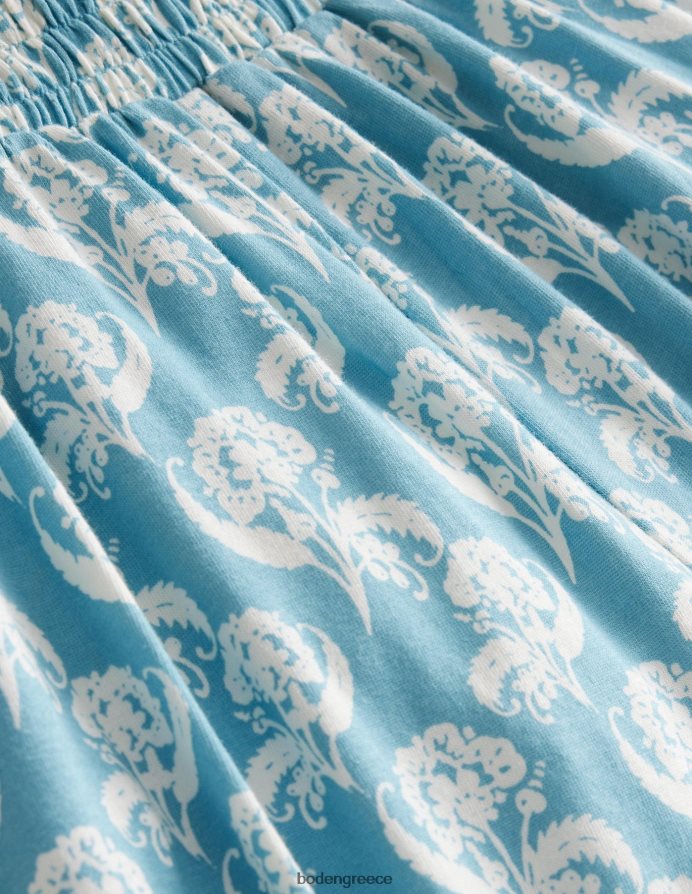 μπλε floral woodlock είδη ένδυσης παντελόνι ζέρσεϊ χαρέμι Boden κορίτσια 464PH8803