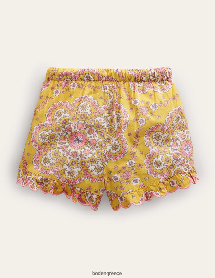γλυκό καλαμπόκι ζαλισμένη μαργαρίτα είδη ένδυσης σορτς με όστρακο Boden κορίτσια 464PH82624