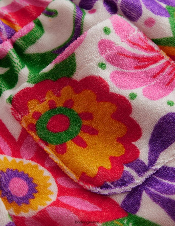 πολυ φεστιβάλ λουλουδιών είδη ένδυσης Σορτς με πετσέτα με στάμπα Boden κορίτσια 464PH82641