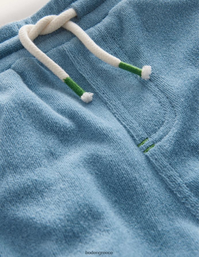 βότσαλο μπλε είδη ένδυσης ρετρό ζέρσεϊ σορτς Boden κορίτσια 464PH82656