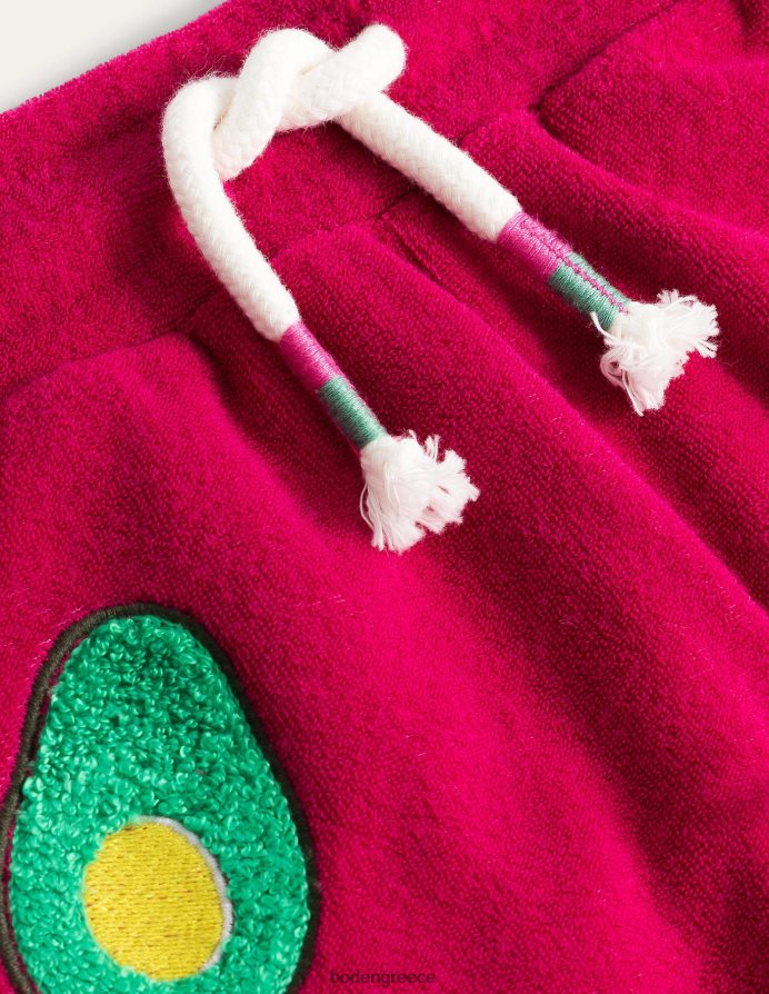 ζαχαροκάλαμο είδη ένδυσης σορτς απλικέ με πετσέτα Boden κορίτσια 464PH82686