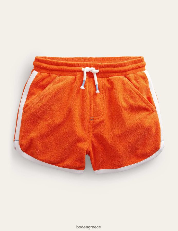 φωτιά οπάλιο πορτοκάλι είδη ένδυσης ρετρό ζέρσεϊ σορτς Boden κορίτσια 464PH82742