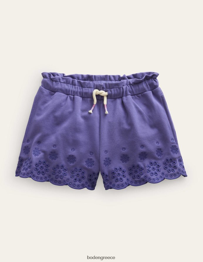 απαλό δεξιά μπλε είδη ένδυσης ζέρσεϊ οπή κοντή Boden κορίτσια 464PH82751