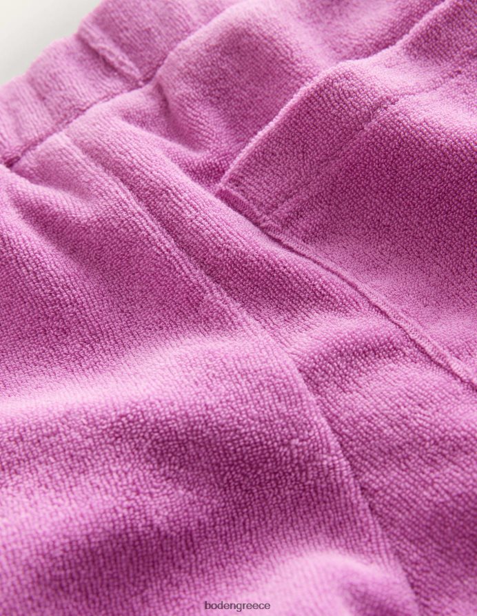 λαμπερή ορχιδέα μωβ είδη ένδυσης σορτς με πετσετάκια με στριφώματα Boden κορίτσια 464PH83007