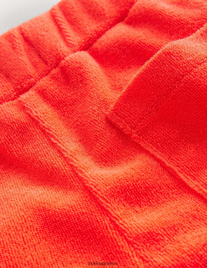 μανταρίνι πορτοκάλι είδη ένδυσης σορτς με πετσετάκια με στριφώματα Boden κορίτσια 464PH83229