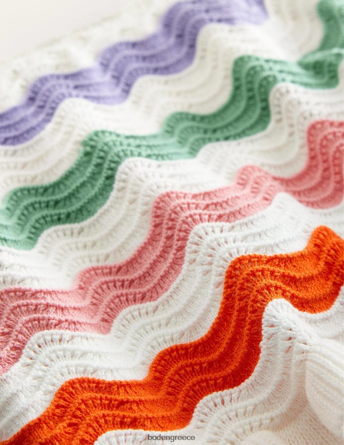 πολλαπλό ουράνιο τόξο είδη ένδυσης πλεκτό σορτσάκι με φριζάρισμα Boden κορίτσια 464PH83230