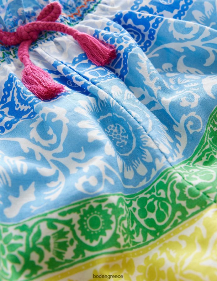 πολλαπλή λωρίδα ταπετσαρίας είδη ένδυσης τυπωμένα culottes Boden κορίτσια 464PH83219