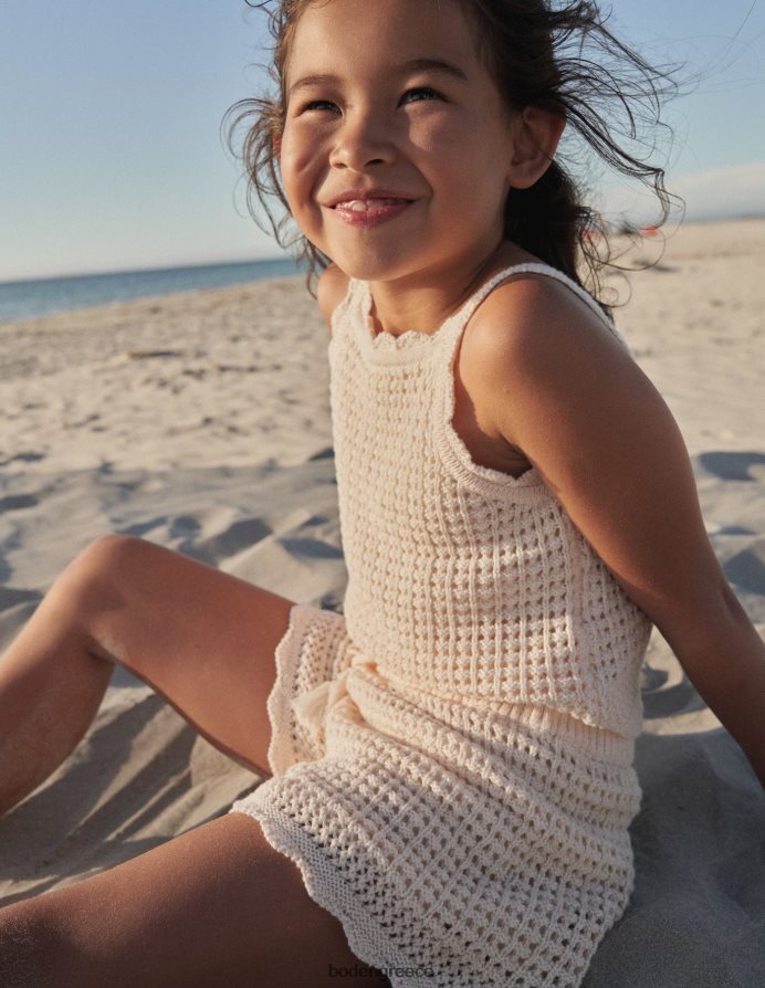 κρέμα dorset είδη ένδυσης μακέτα κροσέ σορτς Boden κορίτσια 464PH82772