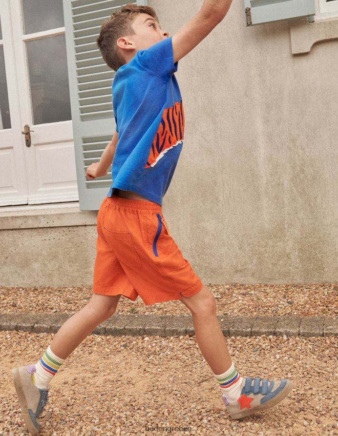 πορτοκαλί κουμ κουάτ είδη ένδυσης ripstop ενεργό σορτς Boden κορίτσια 464PH82689