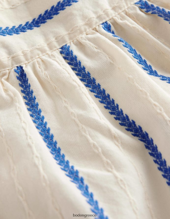 ελεφαντόδοντο είδη ένδυσης ανάγλυφο υφαντό πάνω μέρος Boden κορίτσια 464PH82913