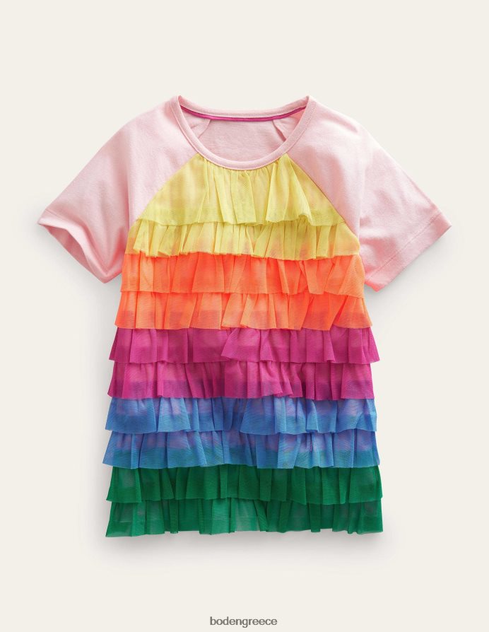 πολυ είδη ένδυσης βολάν τούλι τοπ Boden κορίτσια 464PH82914