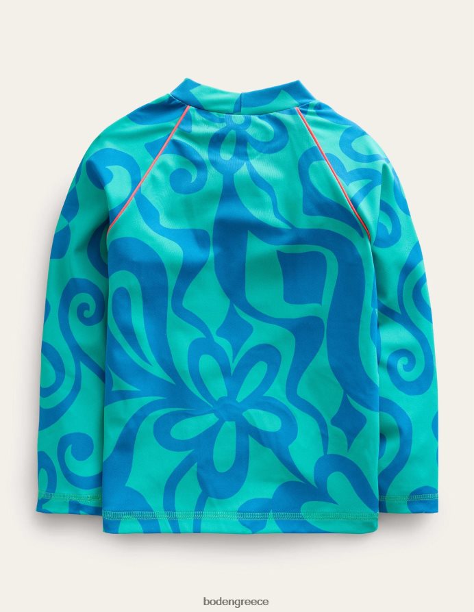 τροπικό πράσινο καλοκαιρινό στένσιλ είδη ένδυσης γιλέκο εξανθήματος με σχέδια Boden κορίτσια 464PH82941