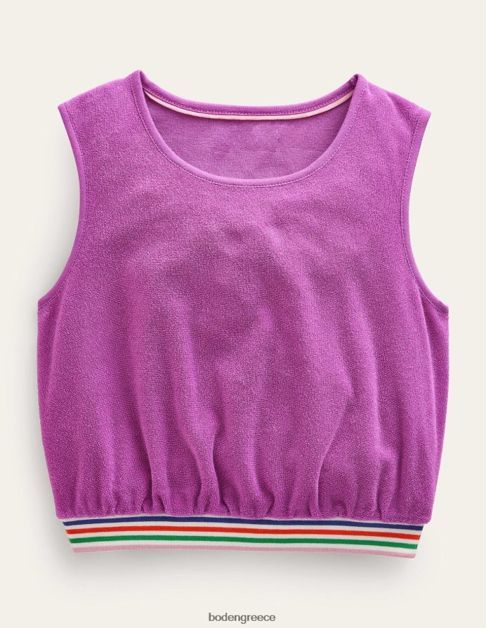 λαμπερή ορχιδέα μωβ είδη ένδυσης γιλέκο για πετσέτες Boden κορίτσια 464PH82989