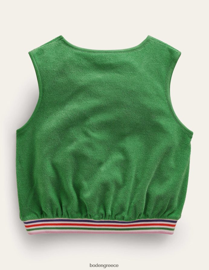 πράσινη αλόη είδη ένδυσης γιλέκο για πετσέτες Boden κορίτσια 464PH83009
