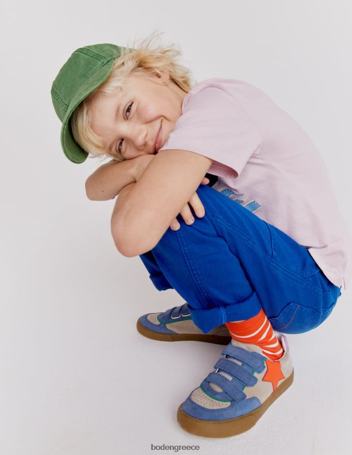 γαλλική ροζ άγρια ​​ζωή είδη ένδυσης γραφικό μπλουζάκι Boden κορίτσια 464PH83011