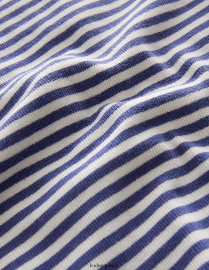 ιβουάρ/δεξιό μπλε είδη ένδυσης φανελάκι Boden κορίτσια 464PH83142