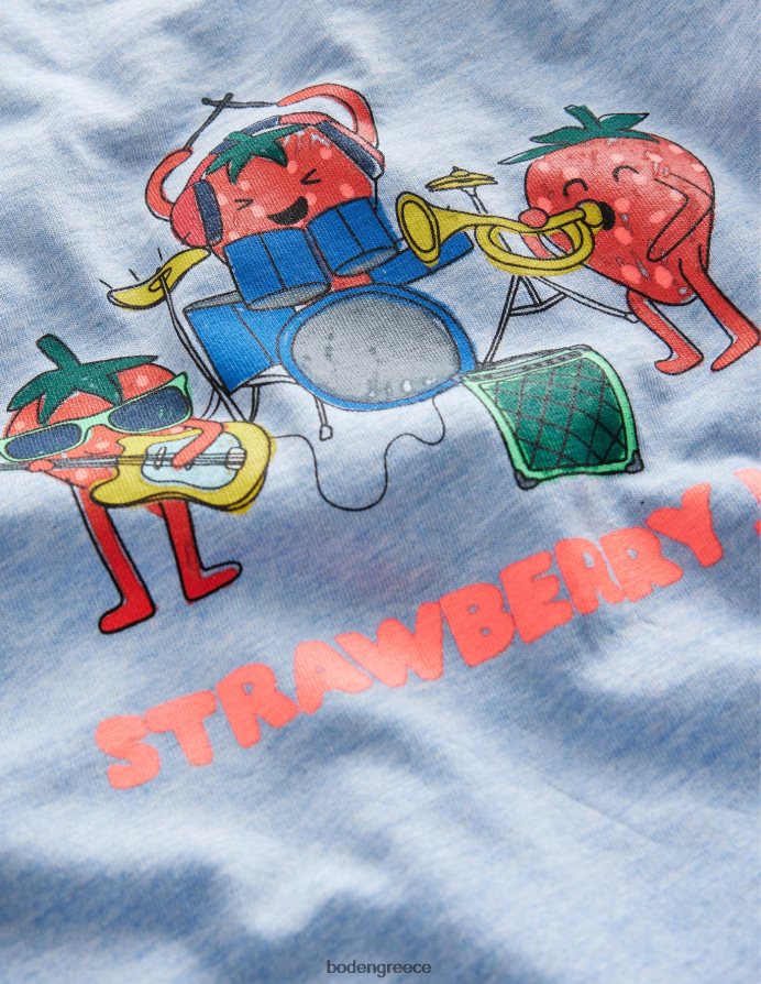 καρπός μπλε μάργας είδη ένδυσης καινοτόμο μπλουζάκι Boden κορίτσια 464PH83165