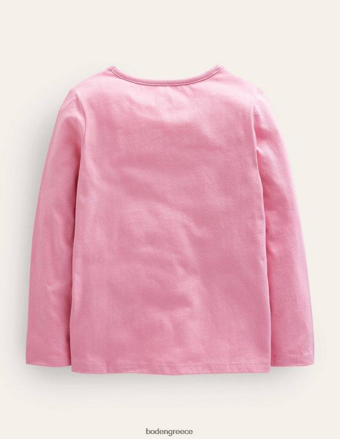 ροζ πλανήτης φορμάικας είδη ένδυσης φτερωτή κορυφή Boden κορίτσια 464PH83182