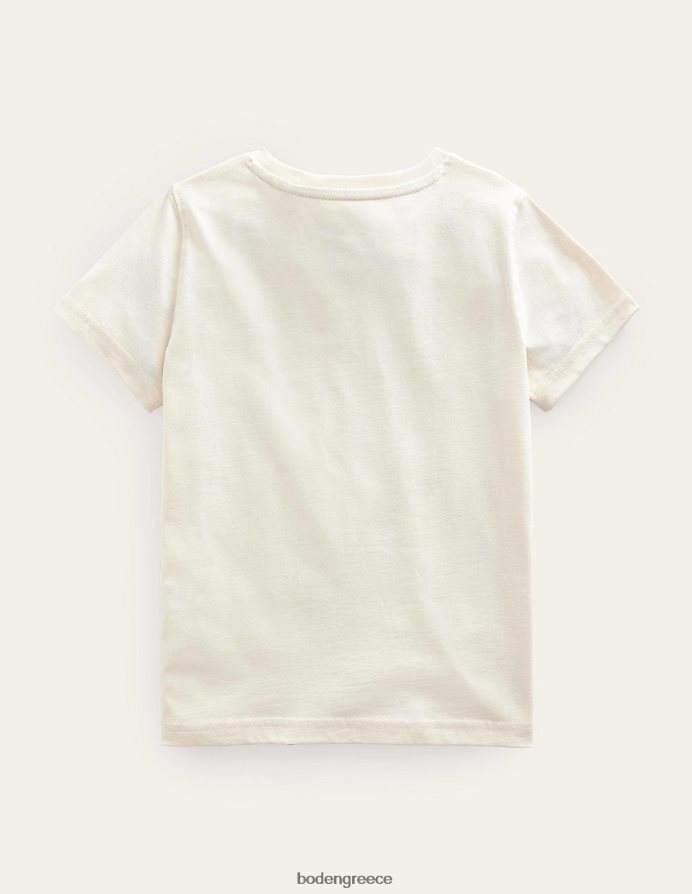 πατινέρ λοβών βανίλιας είδη ένδυσης μπλουζάκι γραφικής εκπαίδευσης Boden κορίτσια 464PH83210