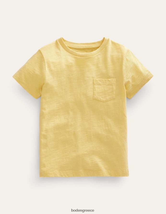 νεραγκούλα κίτρινο είδη ένδυσης πλυμένο μπλουζάκι Boden κορίτσια 464PH83260