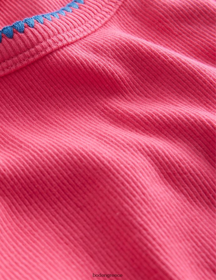 ροζ γλειφιτζούρι είδη ένδυσης κομμένο γιλέκο Boden κορίτσια 464PH8754