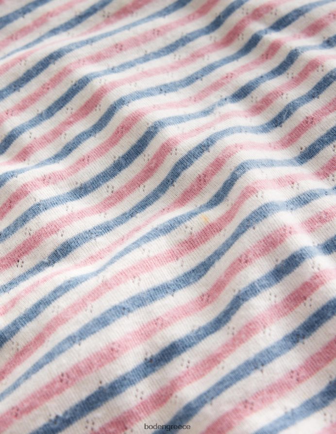 πολλαπλή λωρίδα είδη ένδυσης μακρυμάνικο μπλουζάκι Boden κορίτσια 464PH8773