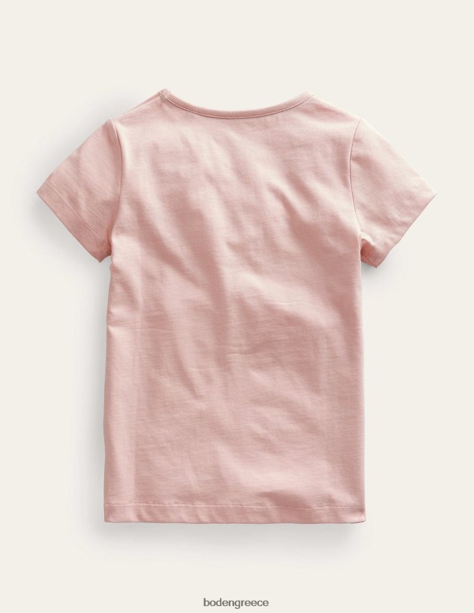 ροζ της Προβηγκίας είδη ένδυσης T-shirt της ελληνικής θεάς Boden κορίτσια 464PH83001