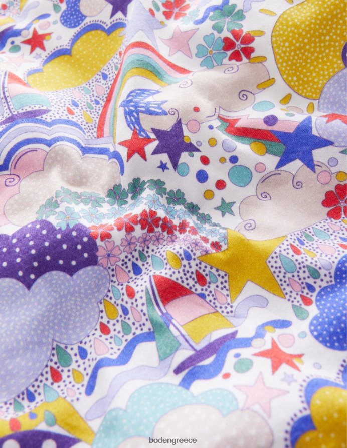 πολλαπλών καιρικών συνθηκών είδη ένδυσης χαλαρό cropped t-shirt Boden κορίτσια 464PH82886