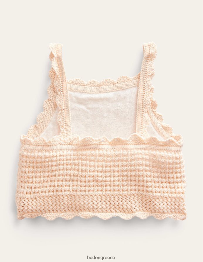 κρέμα dorset είδη ένδυσης τοπ με βελονάκι Boden κορίτσια 464PH83085