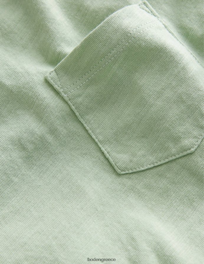 eau de nil green είδη ένδυσης πλυμένο μπλουζάκι Boden κορίτσια 464PH83139