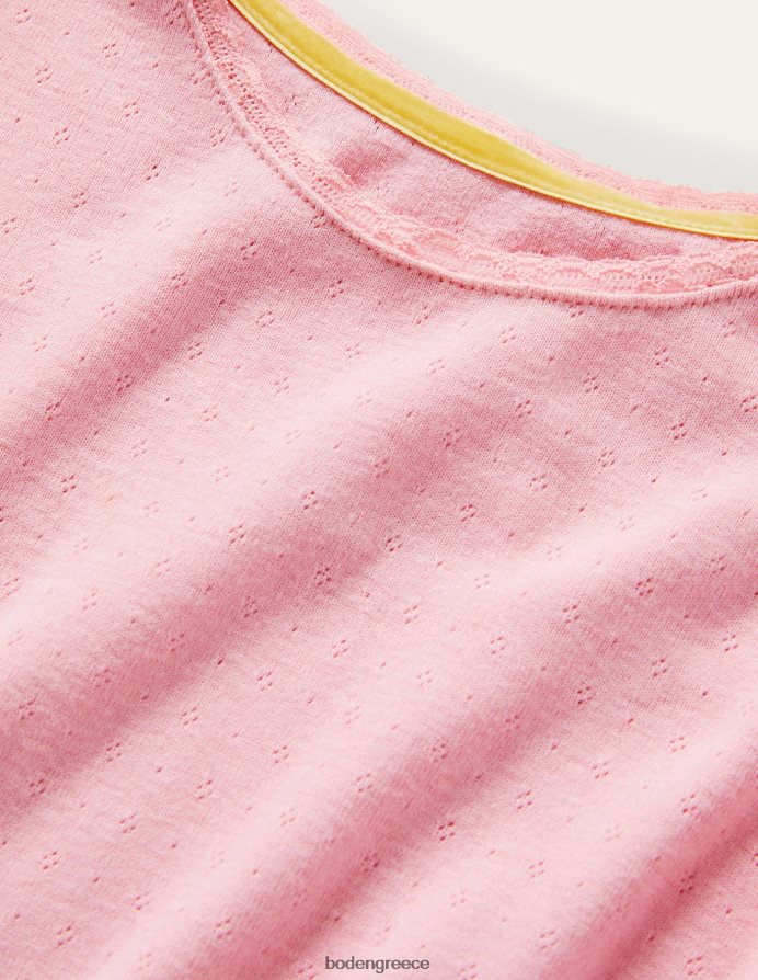 φορμάικα ροζ είδη ένδυσης μπλουζάκι supersoft pointelle Boden κορίτσια 464PH8769