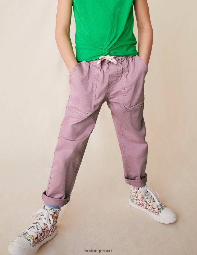 ροζ λουλουδάτο είδη υπόδησης ψηλές κορυφές Boden κορίτσια 464PH82672