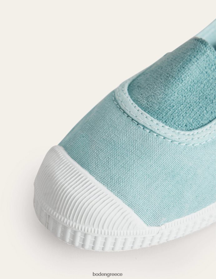 μπλε είδη υπόδησης καμβά plimsolls Boden κορίτσια 464PH8821