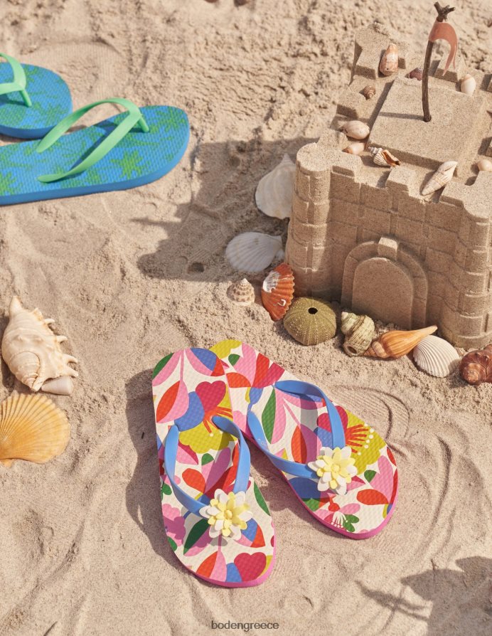 multi floral είδη υπόδησης σαγιονάρες Boden κορίτσια 464PH8822