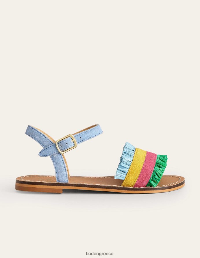 πολυ είδη υπόδησης σανδάλια raffia Boden κορίτσια 464PH82671