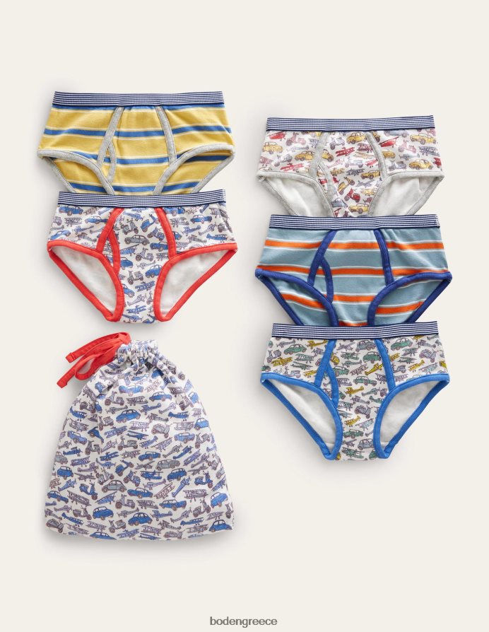 οχήματα αξεσουάρ παντελόνι 5 πακέτο Boden μωρό 464PH83345