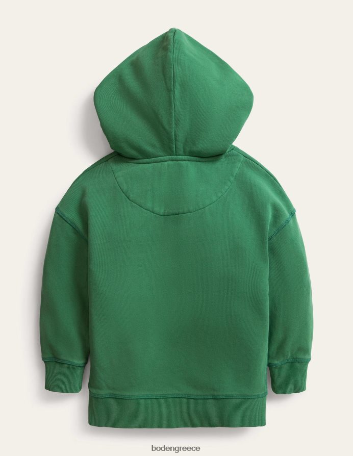 βαθύ πράσινο γρασίδι είδη ένδυσης κουκούλα βαφής ενδυμάτων Boden μωρό 464PH83406