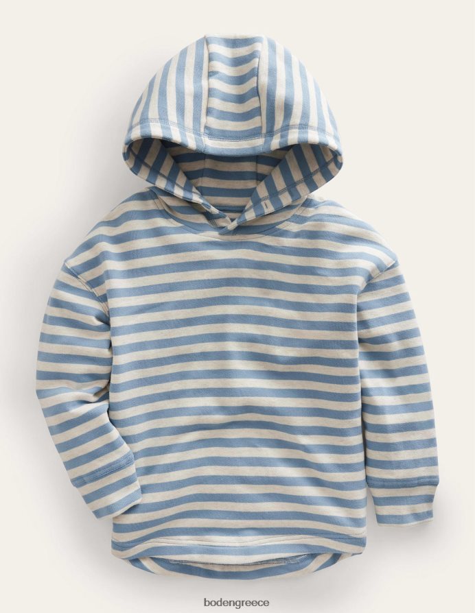 ναυτικό/γκρίζα μάργα είδη ένδυσης χαλαρή κουκούλα Boden μωρό 464PH83417