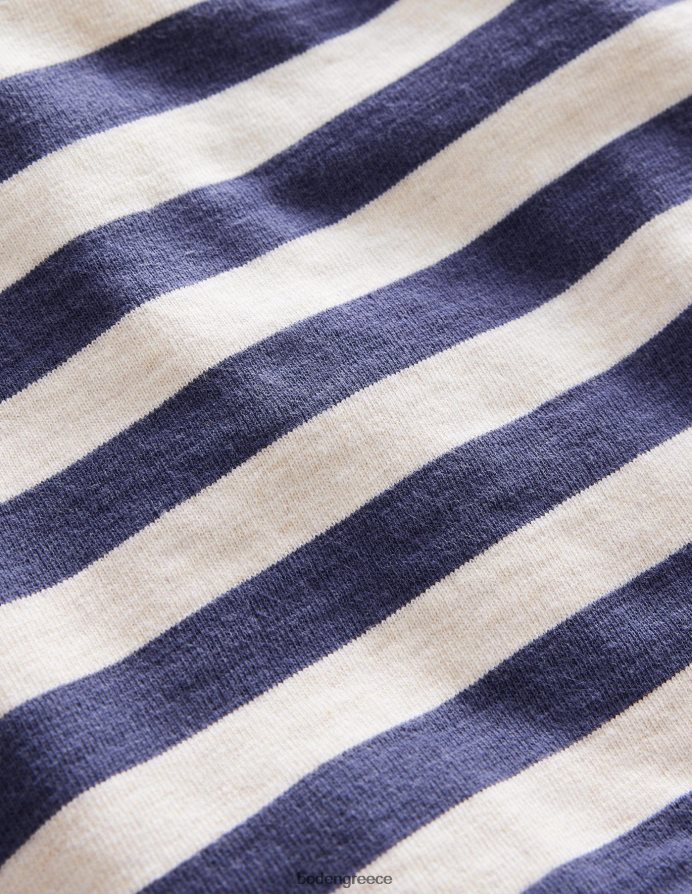 πλιγούρι βρώμης/ναυτικό είδη ένδυσης ριγέ φούτερ Boden μωρό 464PH83466