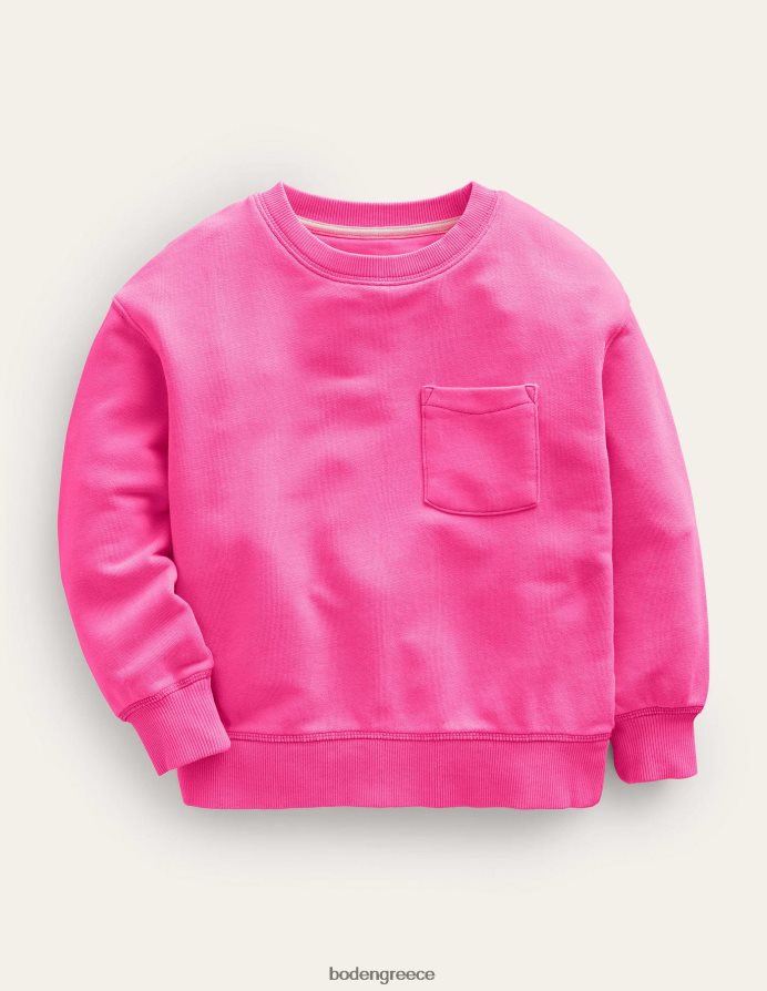 νέον ροζ είδη ένδυσης supersoft φούτερ Boden μωρό 464PH83409