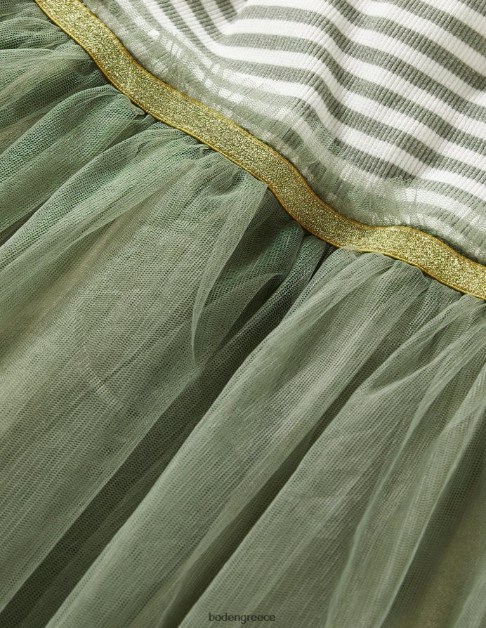 στρατός είδη ένδυσης φόρεμα ζέρσεϊ από τούλι Boden μωρό 464PH83306