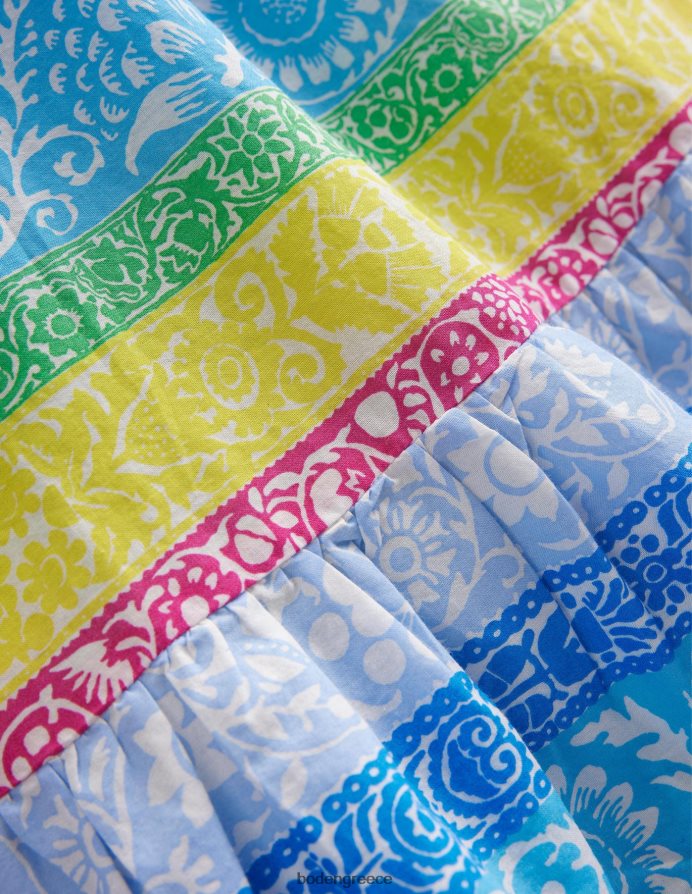 ιβουάρ πολλαπλή λωρίδα ταπετσαρίας είδη ένδυσης καπνιστό καφτάνι Boden μωρό 464PH83311