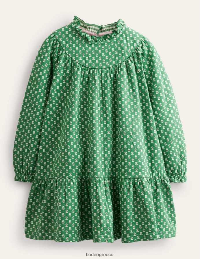 πράσινο λουλούδι του βουνού είδη ένδυσης ελαφρύ φόρεμα εφίδρωσης Boden μωρό 464PH83448