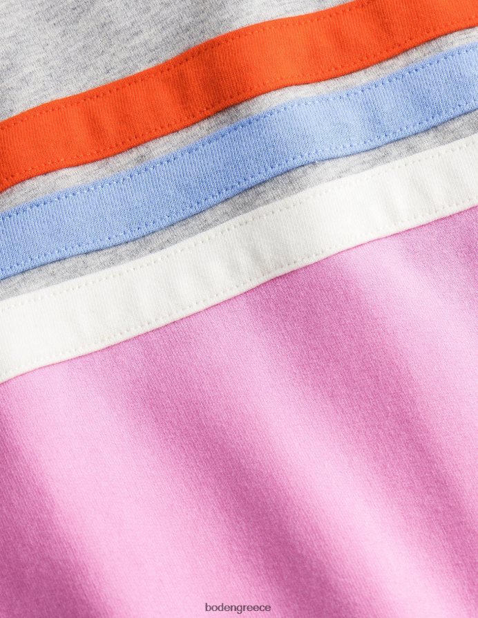 ρίγα σιφόν λιλά είδη ένδυσης σπορ ρεγκλάν φόρεμα Boden μωρό 464PH83490